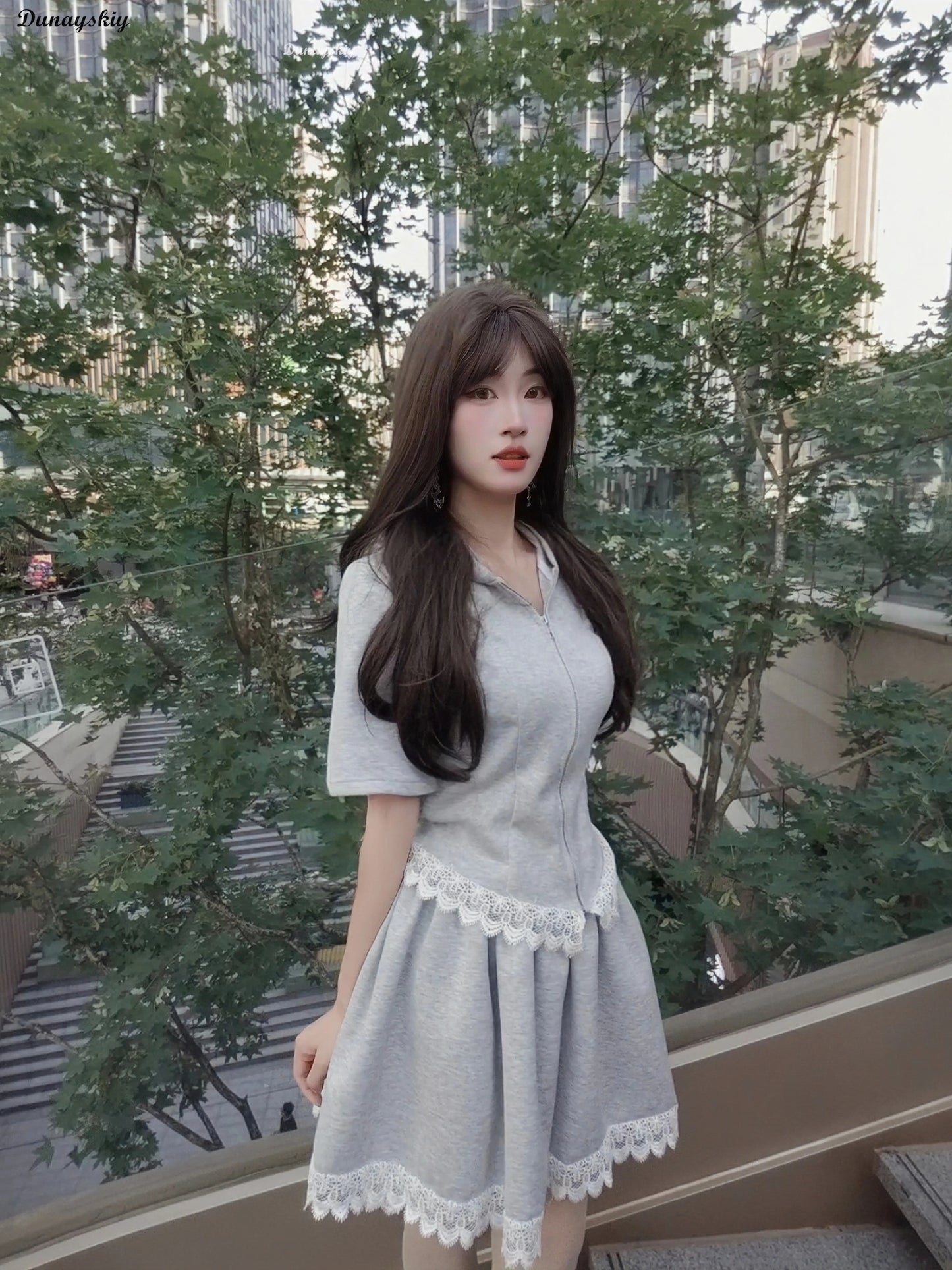 Love and Deepspace Heroines Green Coat Cosplay Costume Dress Emerald Cadence‌ Halloween Carnival Party Play Role Clothes