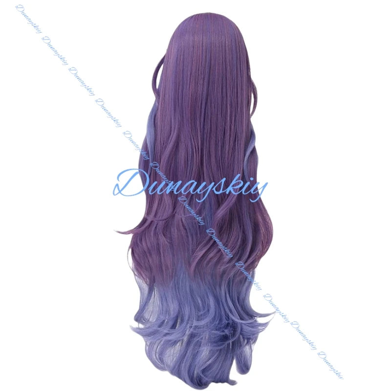 Game Love and Deepspace Rafayel Cosplay Wig Player Cosplay Wig 95cm Hair Lemurian Sea God Rafayel Player Wig Prop Halloween