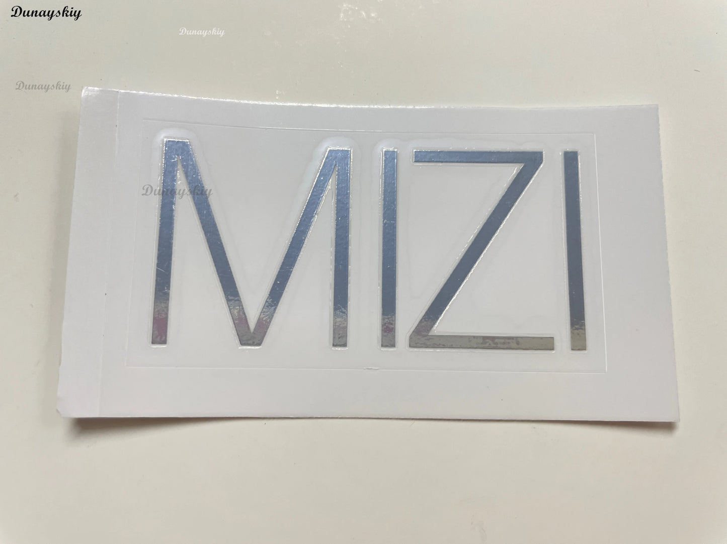 ALIEN STAGE Mizi Sua Luka Till Ivan HYUNA Cosplay Silver Glossy Choker Necklace Name Stickers Prop Performance Christmas