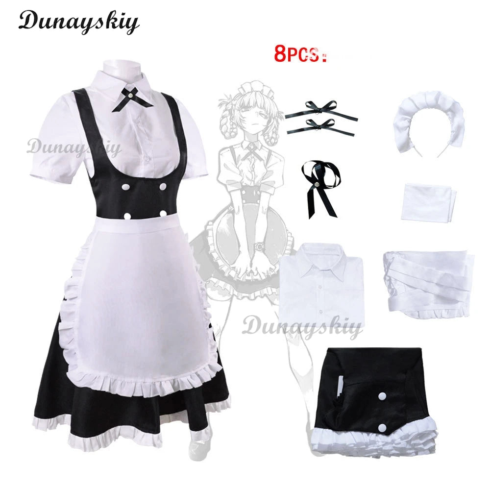 Anime Yofukashi No Uta Cosplay Nanakusa Nazuna Cosplay Costume Call of The Night Cosplay Costume Halloween Coak Cloak Customized