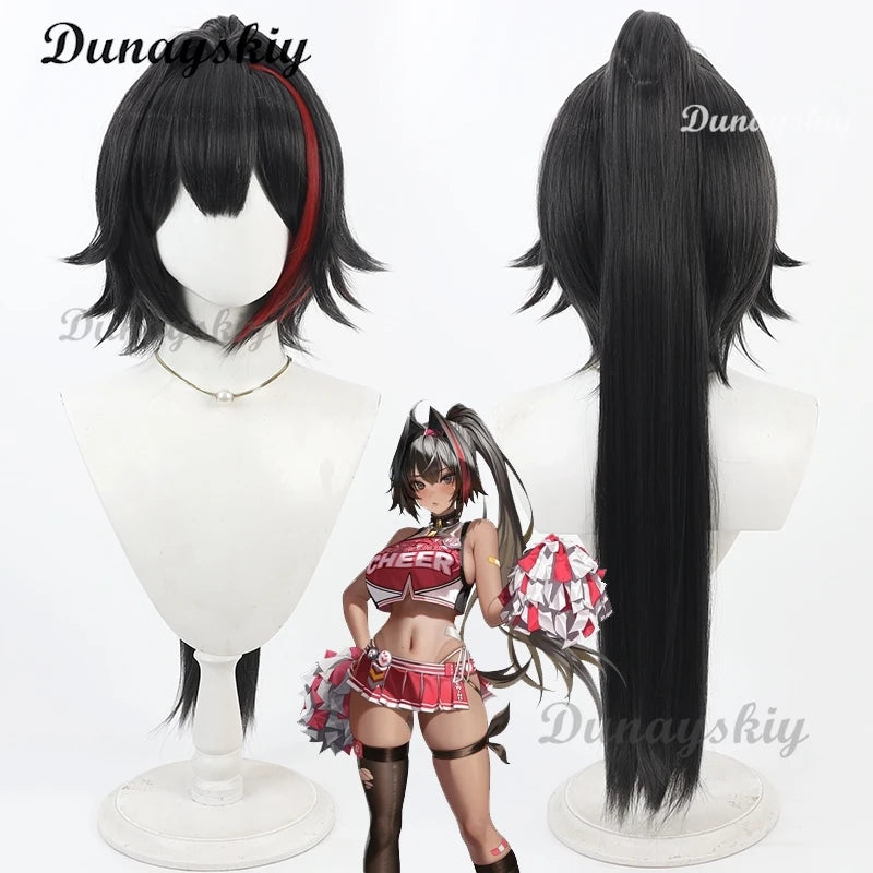 NIKKE Biy The Goddess Of Victory Wigs for Summer Bikini Swimsuit Swimwear Woman Girls Game Wigs Party Heat Resistant Hair