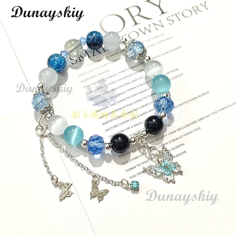 Game Wuthering Waves Phoebe Cosplay Bracelet The Shorekeeper Unisex Beads Chain The Shorekeeper Pendant Bracelets XMAS