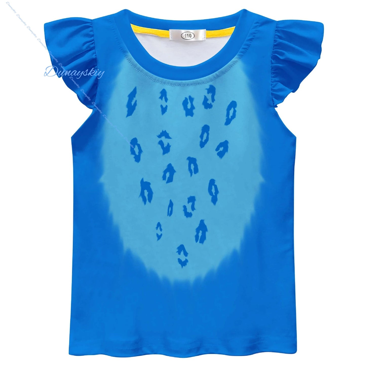 Children Kpop Demon Tiger Cosplay Costume for Girl Halloween Movie K-Pop Group Elf Role Play Flying Sleeve Dress