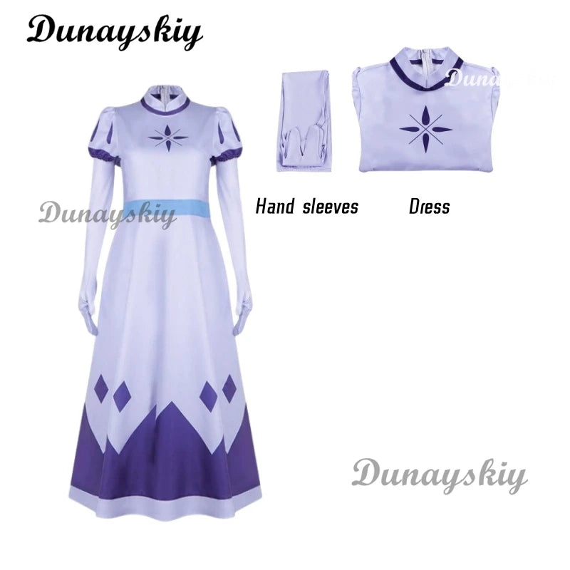 Hazbin Angel Emily Cosplay Costume Seraphim Cosplay Halo Hotel Women Fancy Dress Outfit Halloween Uniform Hasbin Hazubin Suit