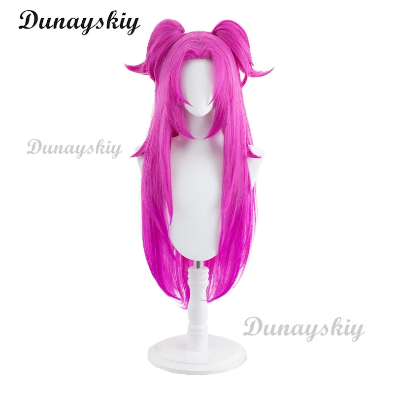 K-Pop Jinu Abby Mystery Romance Baby Saja Boys Demon Hunters Cosplay Wig Tattoo Sticker Roleplay Halloween Group Accessories Raw