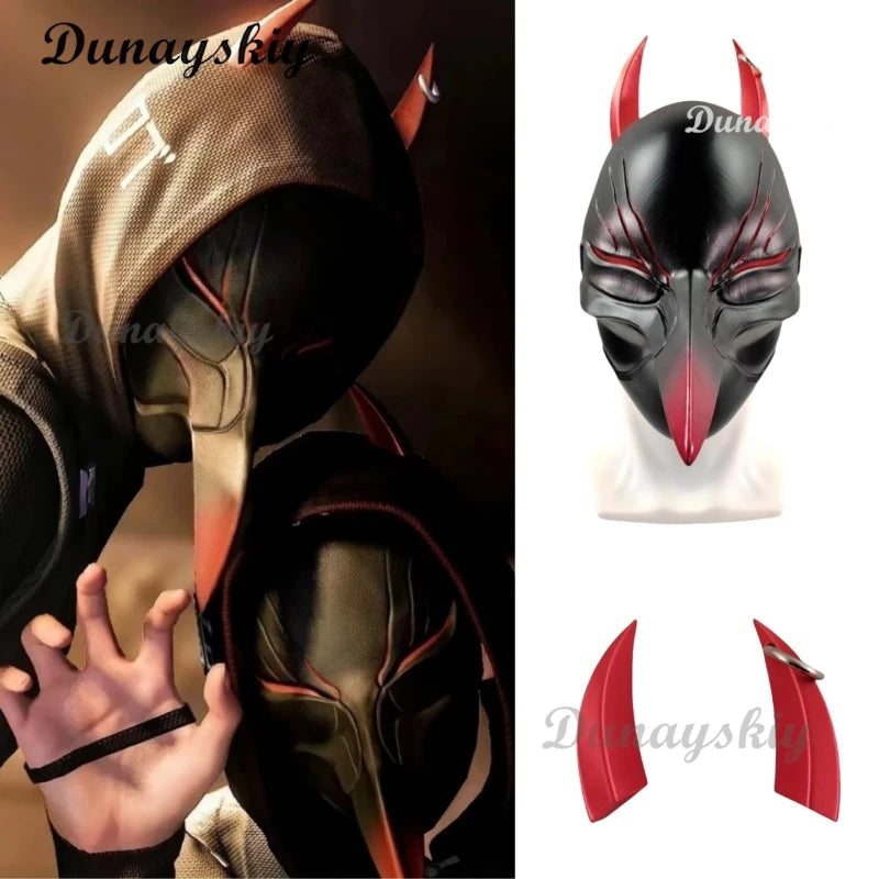 Game Love and Deepspace Sylus Cosplay Mask Monster Prop Accessory Party Role-Play Prop Mask Headwear Halloween