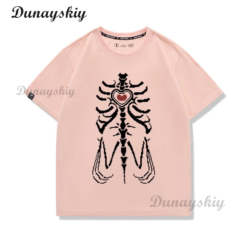 Game Anime NEEDY GIRL OVERDOSE Cosplay T-shirt Short Sleeve Men Women Tops Summer Cartoon Birthday Gift