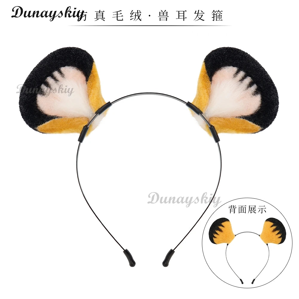 ZZZ Ju Fufu Cosplay Uniform Wig Zenless Zone Zero Tiger Costume Wig Game Clothes Women Cute Suit Outfit Halloween Party Clothes