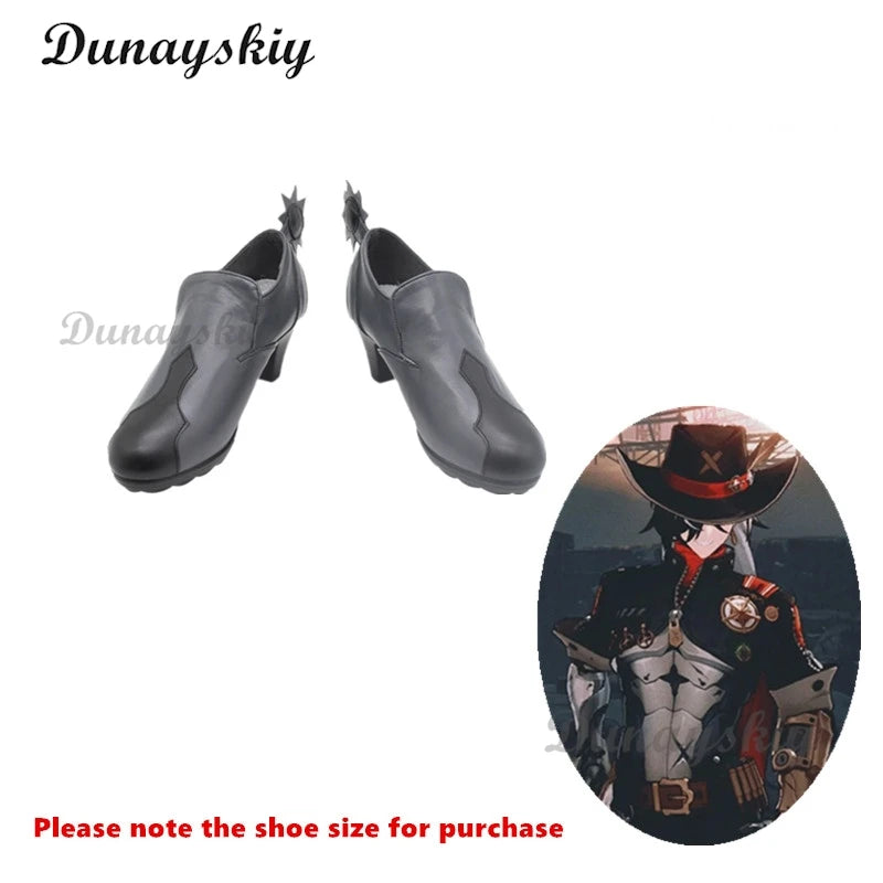 Game Honkai Star Rail Boothill Cosplay Costume Wig Hat Gloves Arm Prop Suits Shoes Men Halloween Party Carniavl Party Props