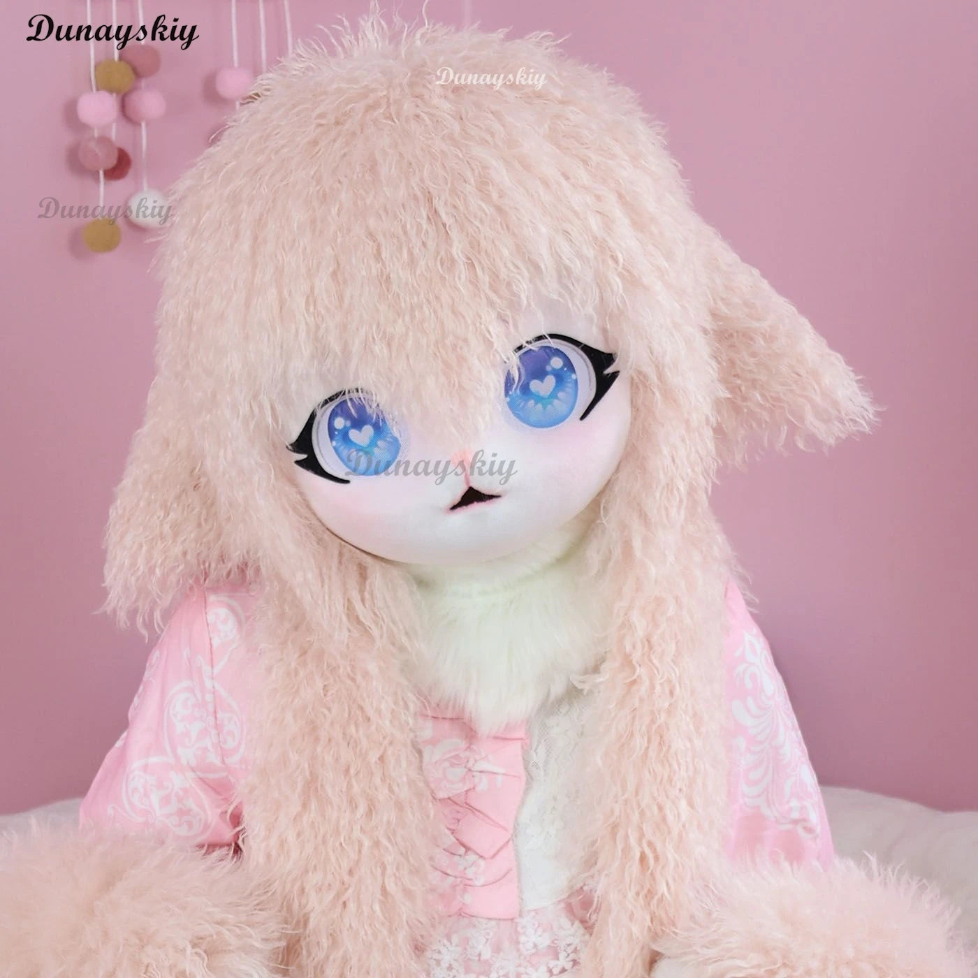 Animal Sheep Fursuit Cosplay Furry Costume Head Base Comiket Furry Kig Kigurumi Rabbit Doll Beast Mask Cosplay Costume Kid Gift