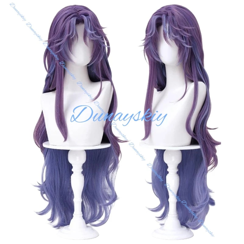 Game Love and Deepspace Rafayel Cosplay Wig Player Cosplay Wig 95cm Hair Lemurian Sea God Rafayel Player Wig Prop Halloween