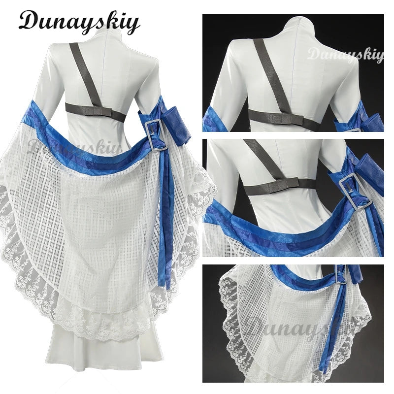 Game Nikke The Goddess of Victory Arcana Cosplay Costume Wig Clothes Evening Sexy Dress Role Play Halloween Party Comic Con