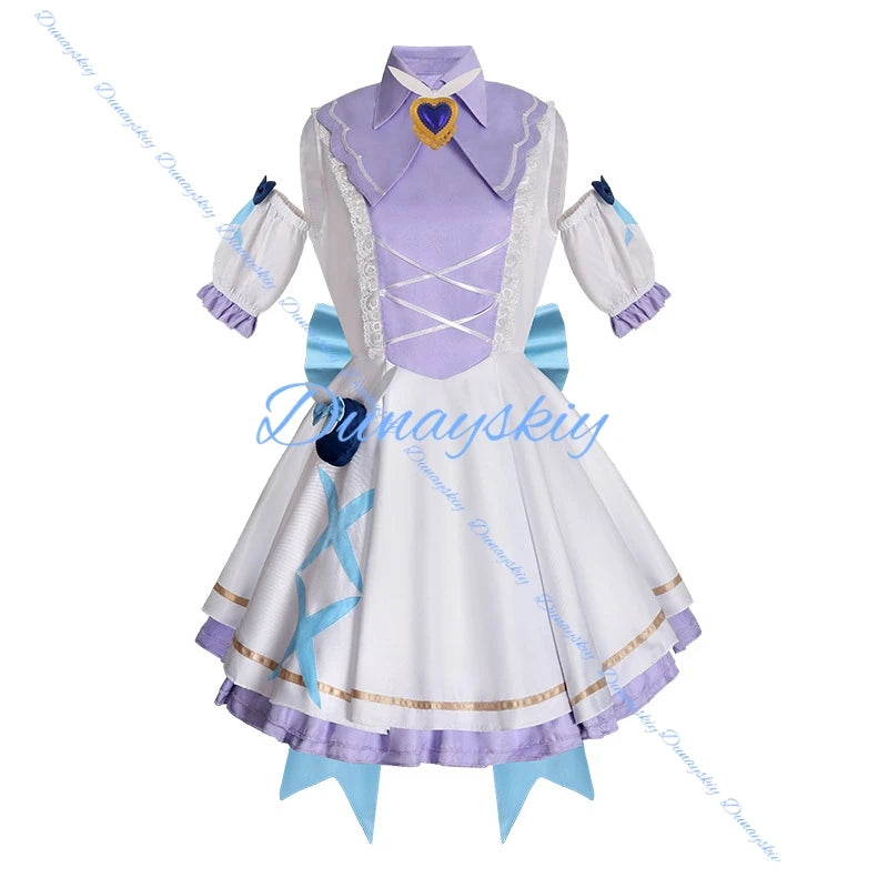 Needy Girl Overdose KAngel Ame Chan Cosplay Costume Wig Anime JK Uniform Birthday Dress Wand Prop For Women Girls Halloween