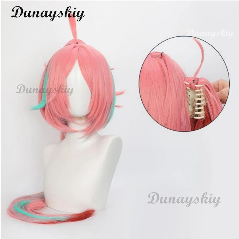 Rappa Red Jacket Honkai Star Rail Cosplay Costume Wig Hat Shorts Galaxy Ranger Props Halloween Party Women Accessory