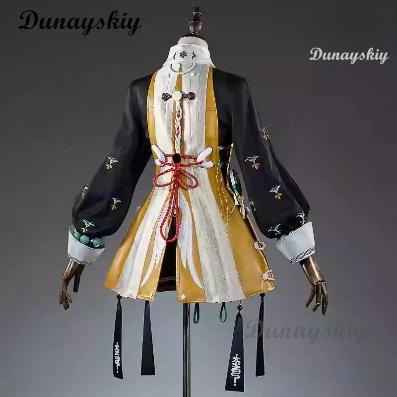 Zenless Zone Zero Belle Cosplay Costume Wig Uniform Outfit For Women Girls Vest Shorts Socks Full Set Delicate Sunlight Carnival