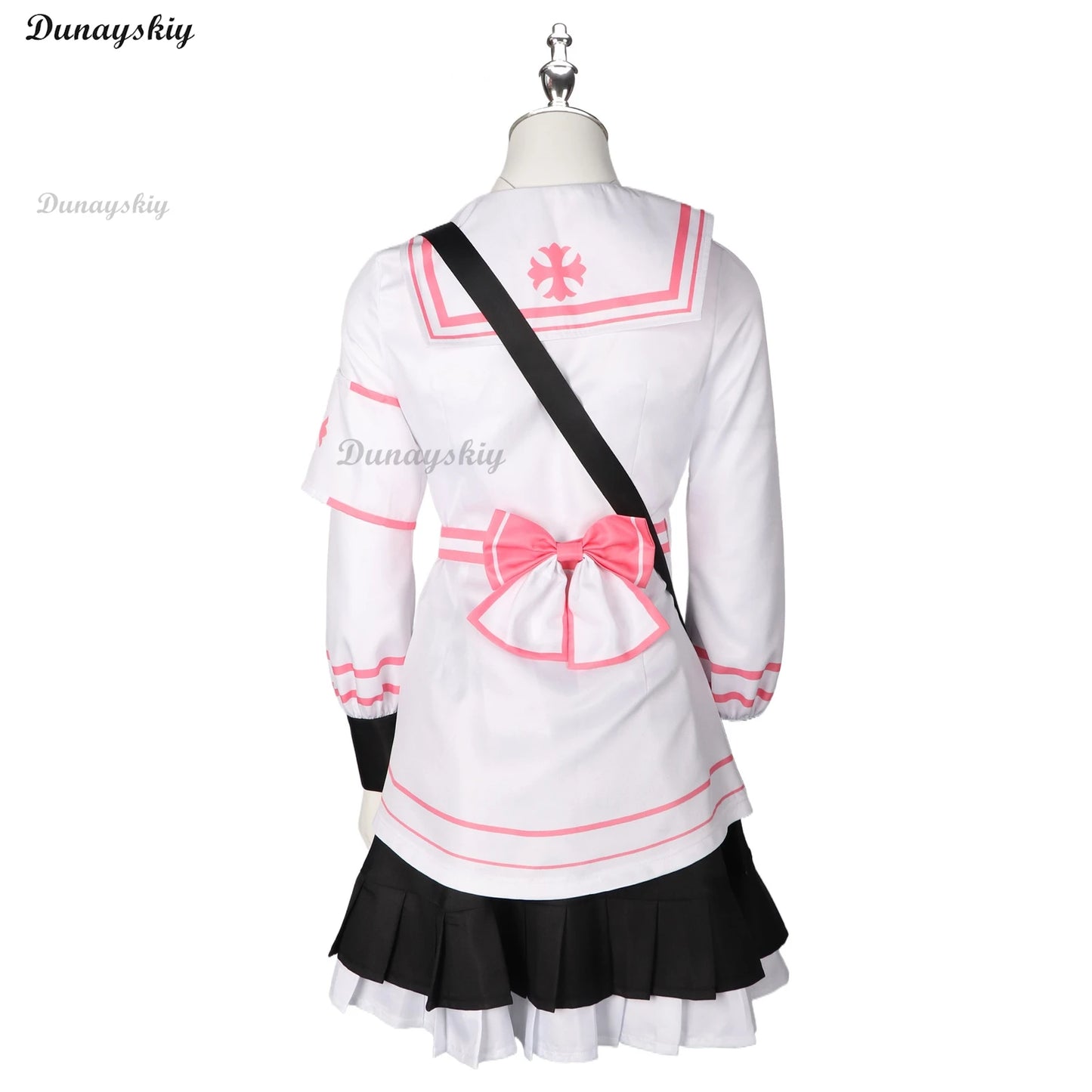 Game Blue Archive Sumi Serina Cosplay Costume Wig Women Uniform Casual Jacket Skirt Wig Nurse Hat Bow Halloween Party Suit