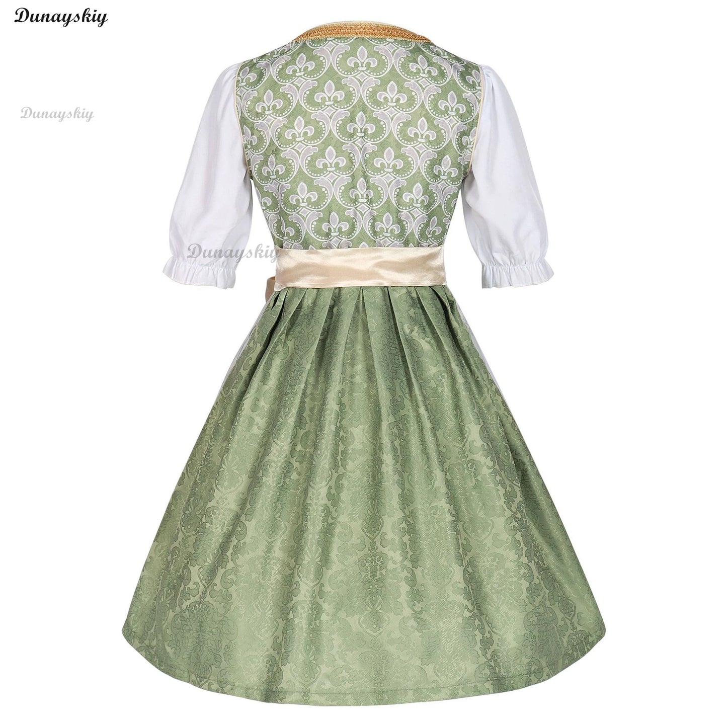 Bavaria Oktoberfest Costume Dirndl Dress Wench Maid Dress German Beer Girl Apron Outfit Maid Cosplay Halloween Party Dresses