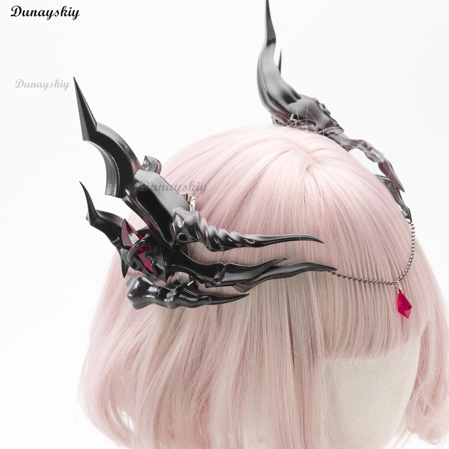 Sylus Wife Girl Little Dragon Game Love and Deepspace QinChe Cosplay Headwear Ears Girl Women Gift Holloween Roleplay Customized