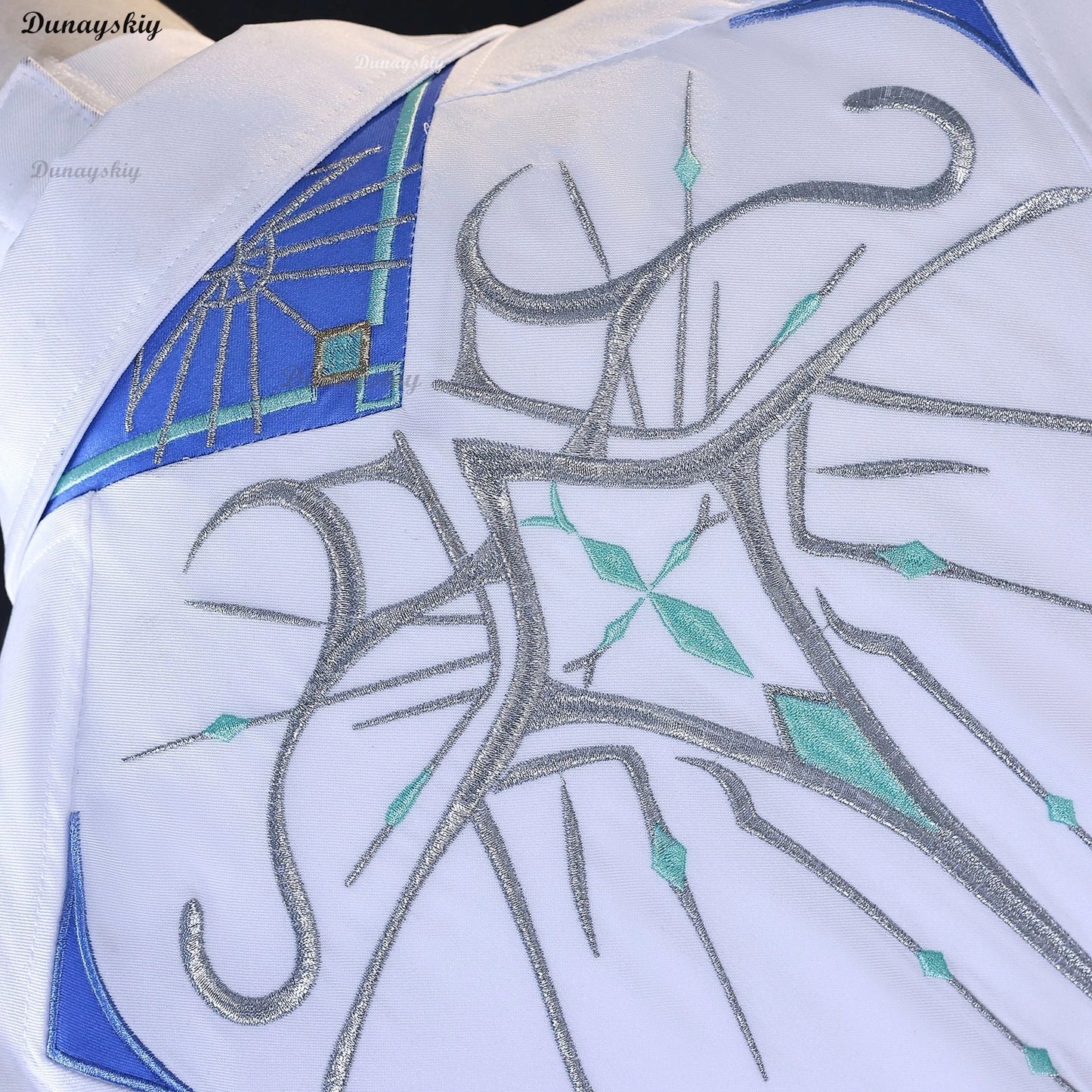 Love and Deepspace Xavier Long Coat Moonlight Cosplay Costume Wig 3D Props Shimmering Lumiere Uniform Earrings Halloween Party