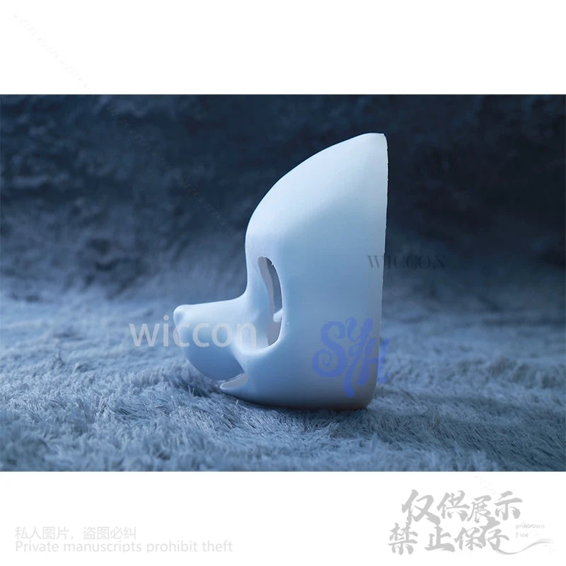 Skull Furry Furrsuit Anime Kemono Dog Fursuit Base Cosplay Kawaii 3D Polylactic Acid Head Base Puppy Headwear Kigurumi Halloween