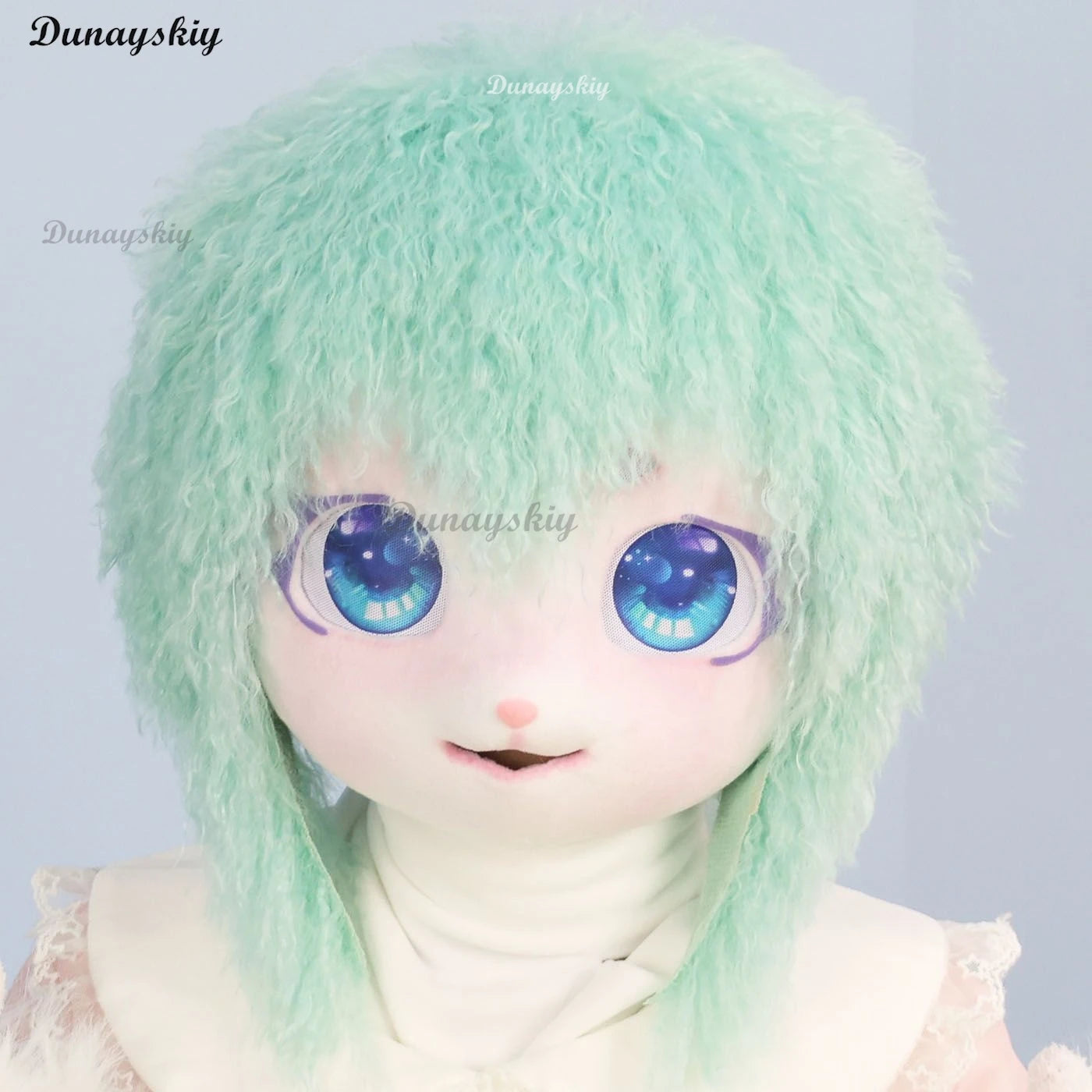 New Kigurumi Fursuit Cosplay Animal Mask Furry Costume Paw Head Furry Kig Cat Rabbit Doll Beast Performance Props Kids Gift