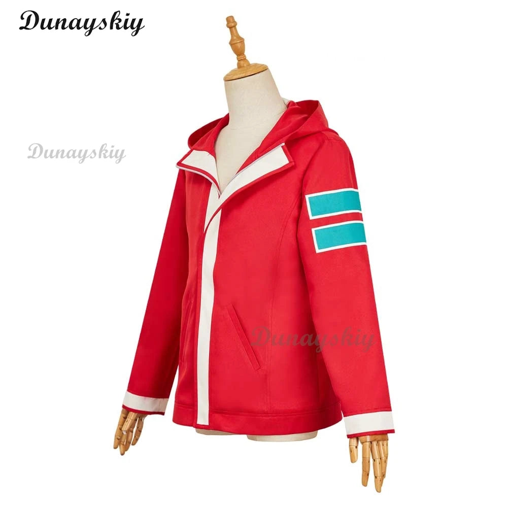 Momo Ayase Hoodie Jacket Cosplay Anime Dandadan Fantasia Costume Adult Hooded Coat Outfits Halloween Carnival Party Suit