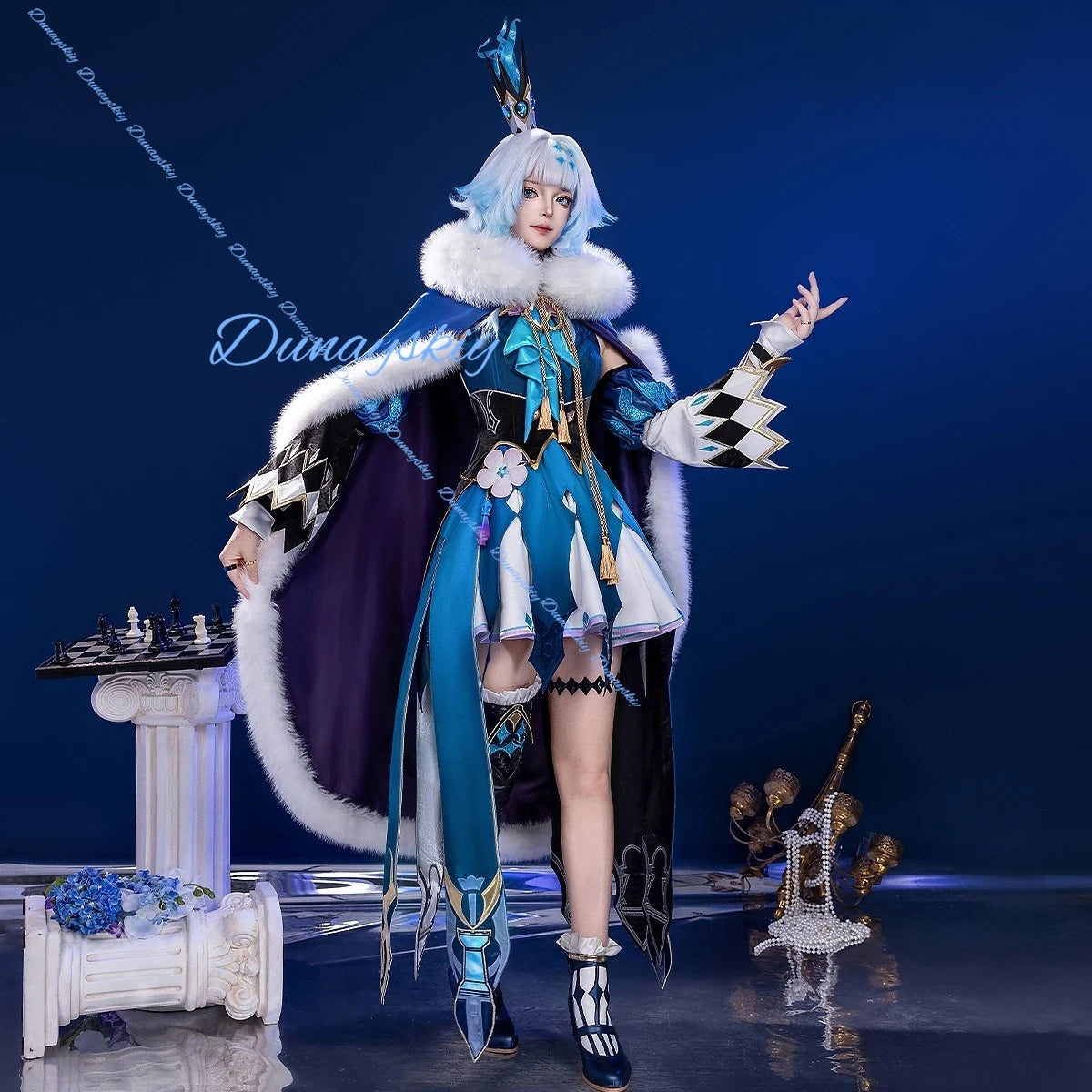 Honkai Star Rail Cerydra Game Cosplay Costume Wig Dress Uniform Wing Amphoreus For Women Girls Halloween Festival Party Props