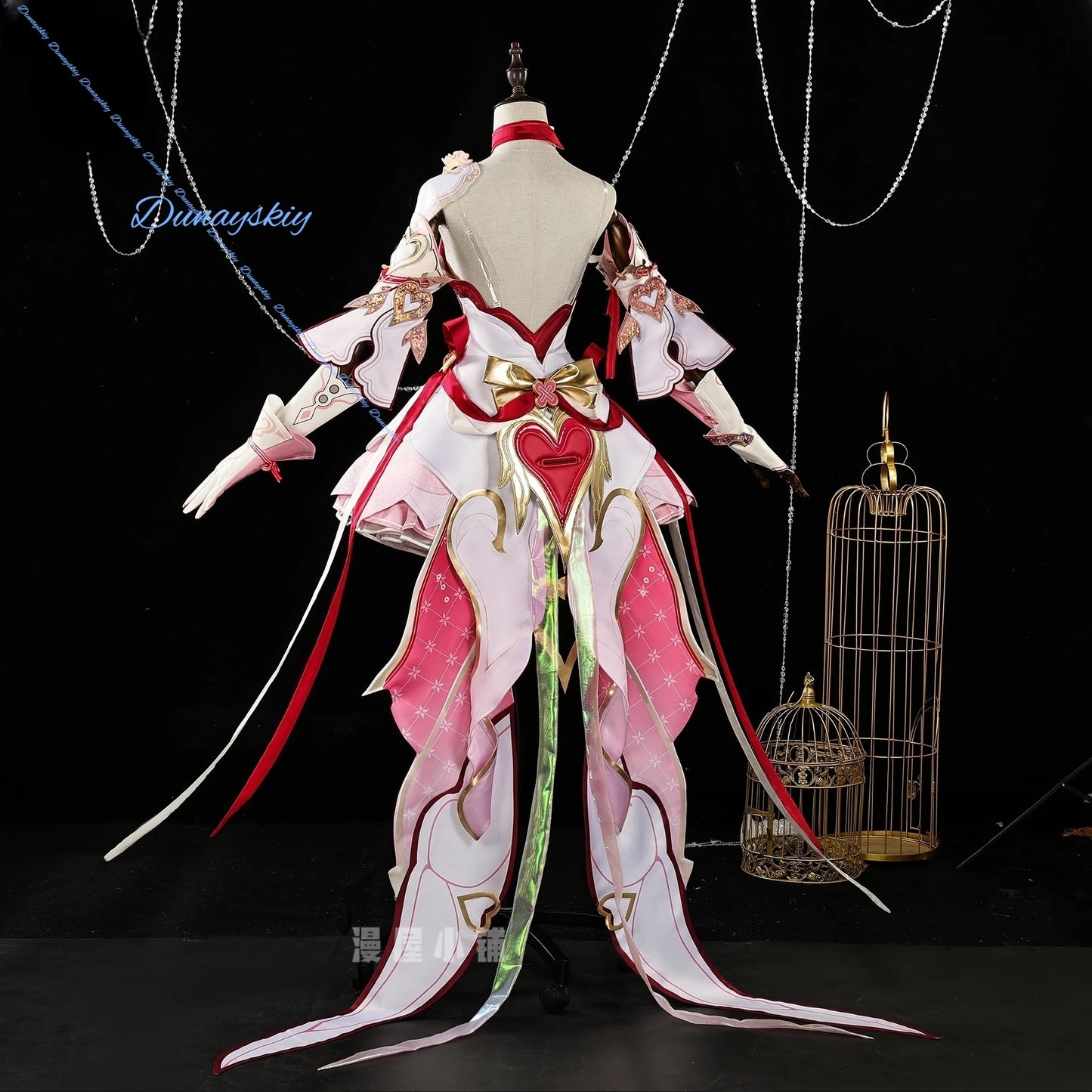 Game Honkai Impact 3rd Love Messenger Elysia Sexy Dress Cosplay Costume Wig Uniform Clothe Women Halloween Costumes Full Set