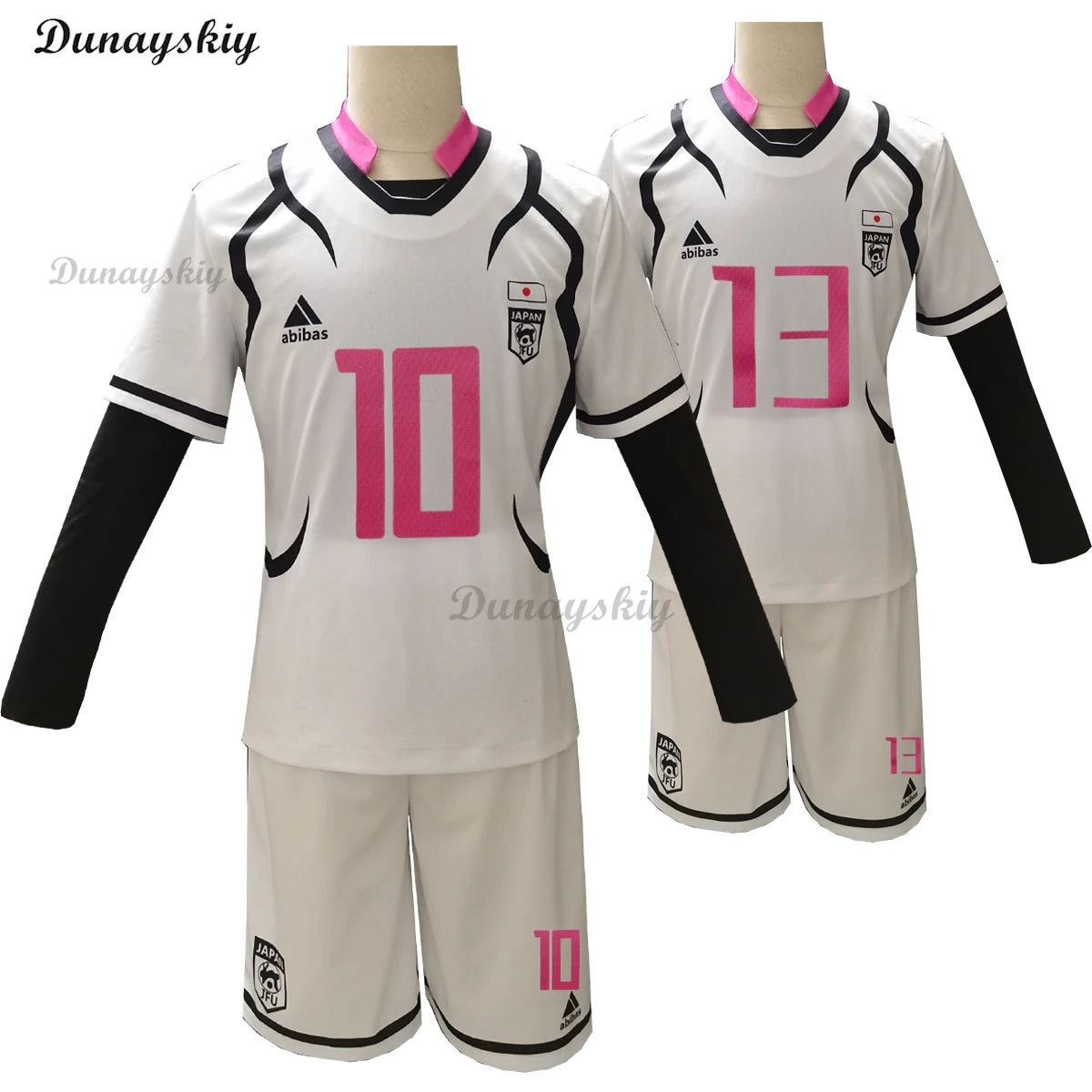 Anime Blue Itoshi Sae Lock Cosplay Costume Wig U20 Competition White Pink Football Team Uniform Wig Man Campus Gymnastics Suit