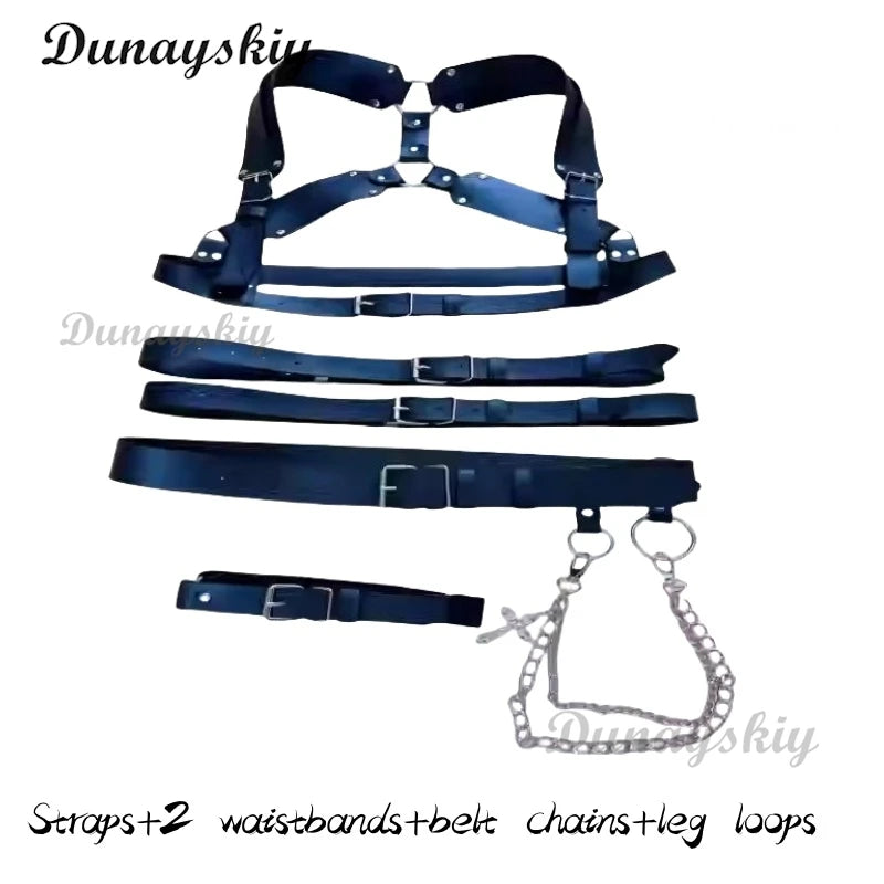 Love And Deep Space Game Cosplay Rafayel Zayne Xavier Sylus Qi Yu Le Shen Shen Xinghui Qin Che Shoulder Strap Waist Chain Belt