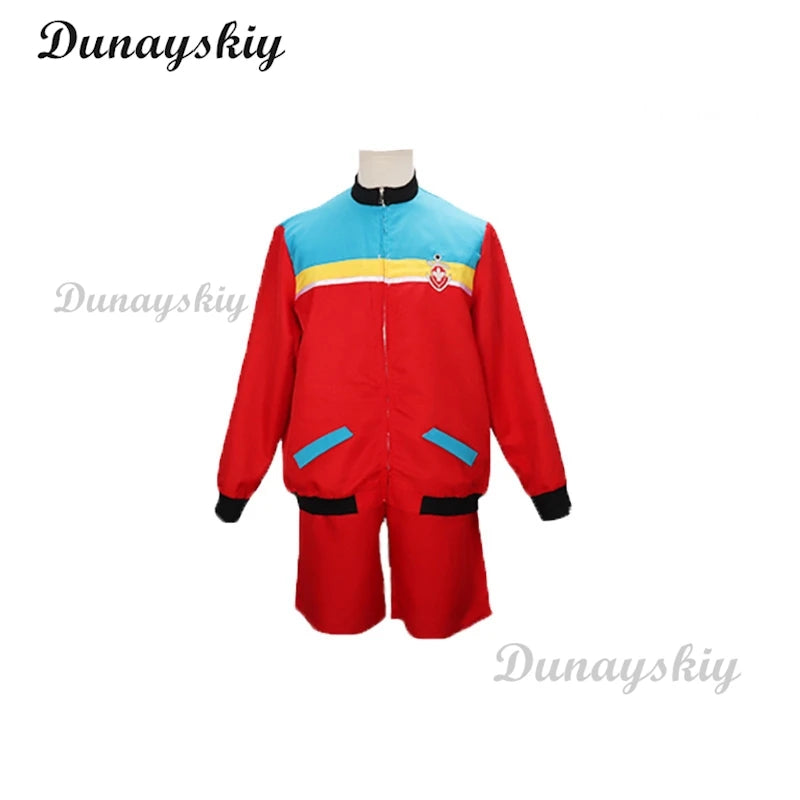 Captain Ryder Cosplay Costume Vest Kids Boys Marshall Chase Carnival Halloween Birthday Waistcoat Party Fancy Suit Customized