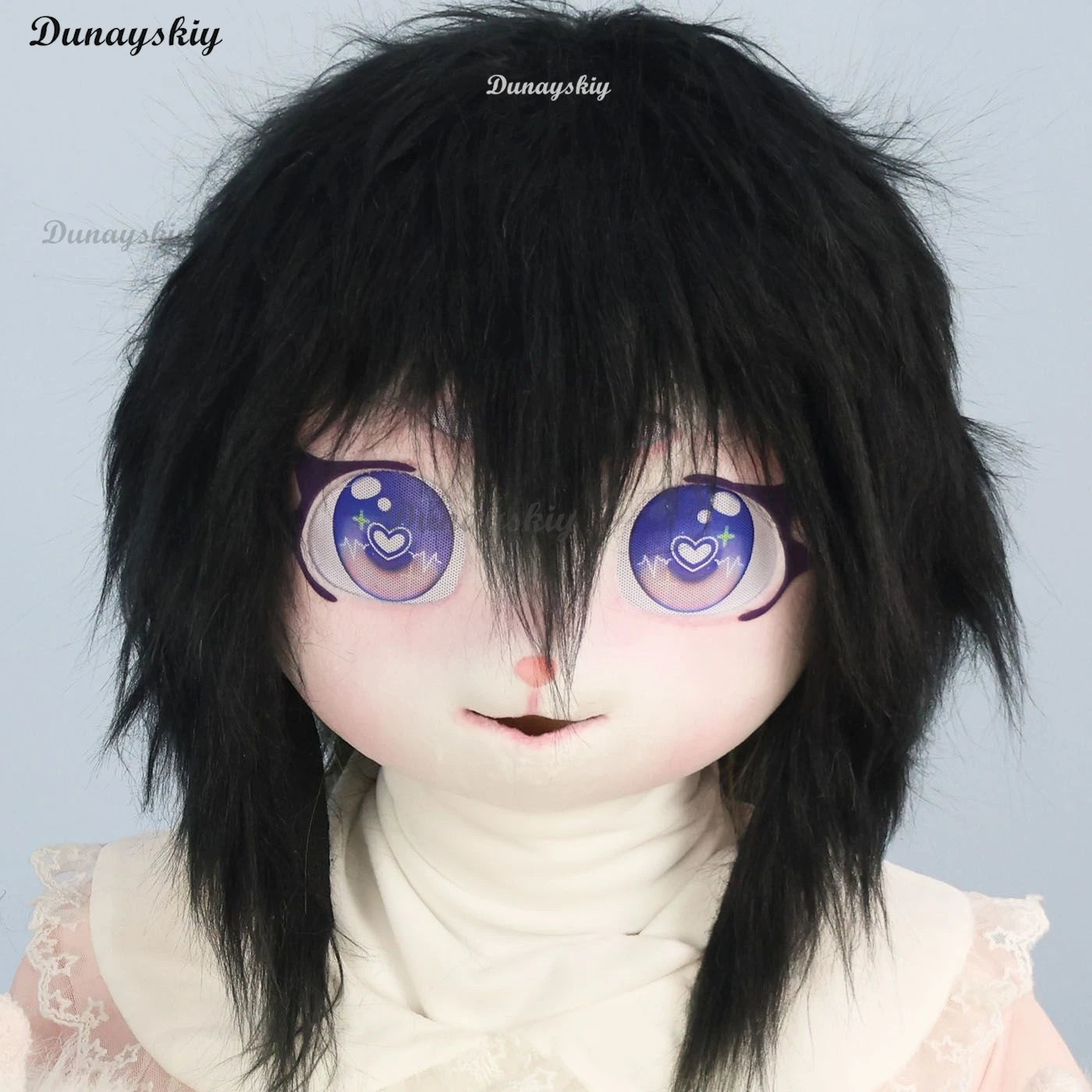 New Kigurumi Fursuit Cosplay Animal Mask Furry Costume Paw Head Furry Kig Cat Rabbit Doll Beast Performance Props Kids Gift