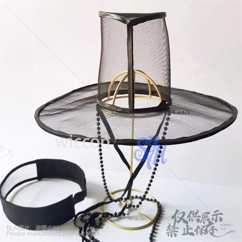 Saja Boys Cosplay Korea Big Top Hat Black DIY Hair Accessores High Quality Anime Movie Demon Jinu Huntrix For Halloween Party