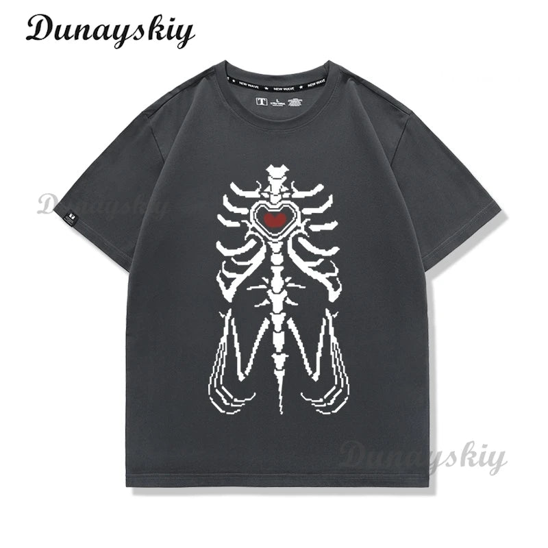 Game Anime NEEDY GIRL OVERDOSE Cosplay T-shirt Short Sleeve Men Women Tops Summer Cartoon Birthday Gift