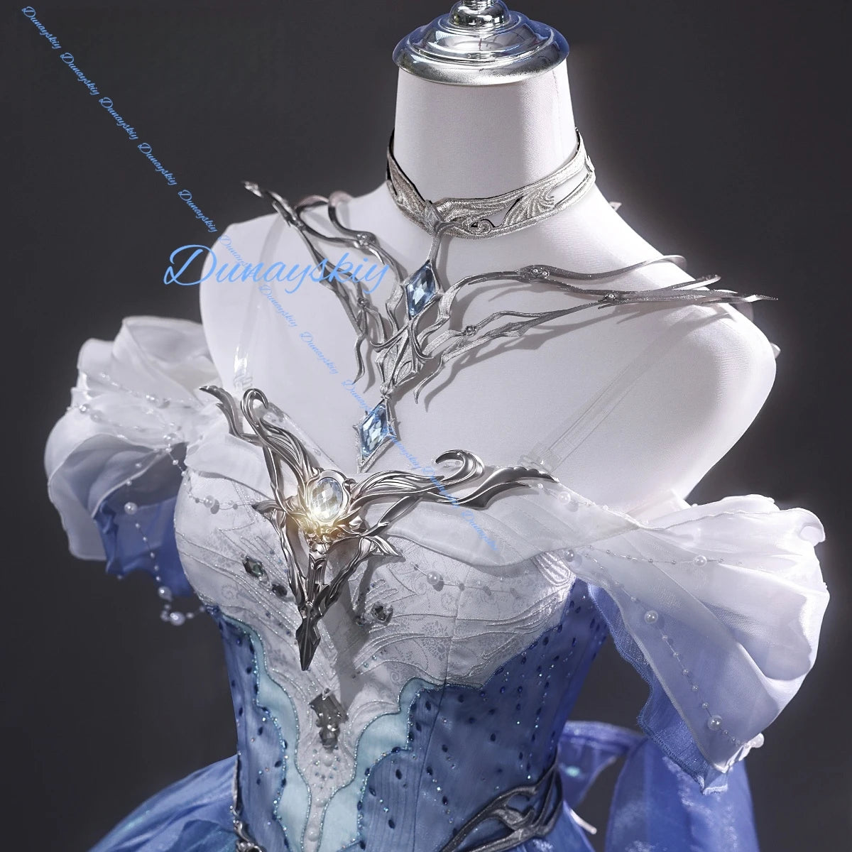 Love and Deepspace MC Cosplay Costume Wig Deepsea Waves Dress Heroines Uniform Carnival Outfit Headwear Halloween Party