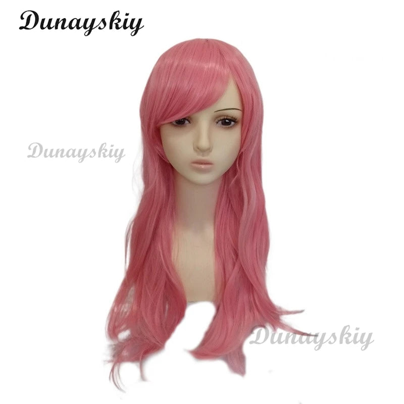 My Little Anime Rainbow Applejack  Pinkie Pie Dash Multi Color Synthetic Hair Pony Cosplay Wigs Heat Resistance Fiber Wigs