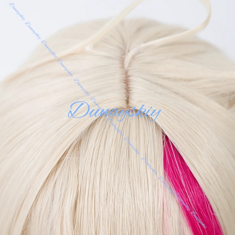Goddess of Victory: NIKKE Jackal Cosplay Wig Anime Game Roleplay Party Costume Prop Synthetic Hair Heat Resistant Fiber