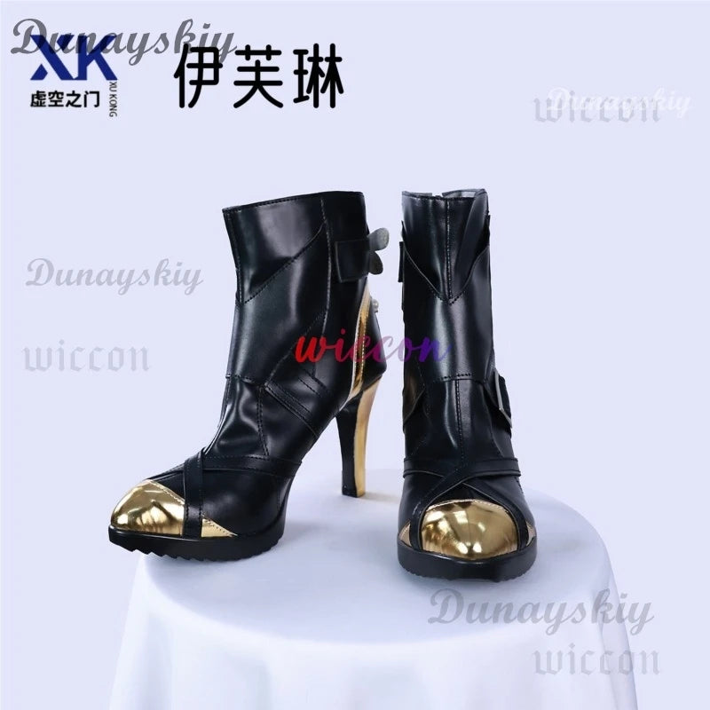 Game Zenless Zone Zero Agent Evelyn Cosplay Costume Role-playing Wig Shoes Clothes ZZZ Combat Uniforms Halloween Party Suit