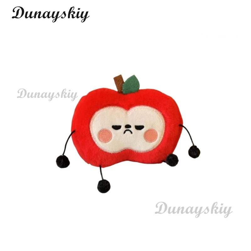 Game Love and Deepspace Caleb Cosplay Clothing Bag Plush Red Apple Pendant Bag Decoration Accessories Christmas Gifts