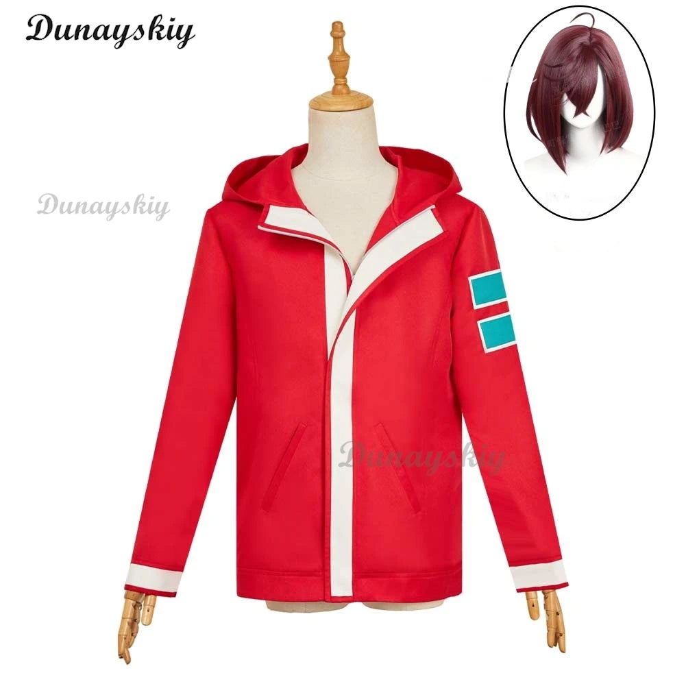 Momo Ayase Hoodie Jacket Cosplay Anime Dandadan Fantasia Costume Adult Hooded Coat Outfits Halloween Carnival Party Suit