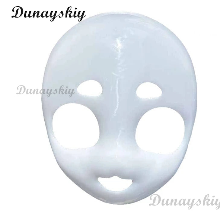 Anime Head Base Skull PLush Farbic Fursuit Kigurumi Skull Mask Helmet Liner Headwear Cosplay DIY Accessories Back of Roleplay