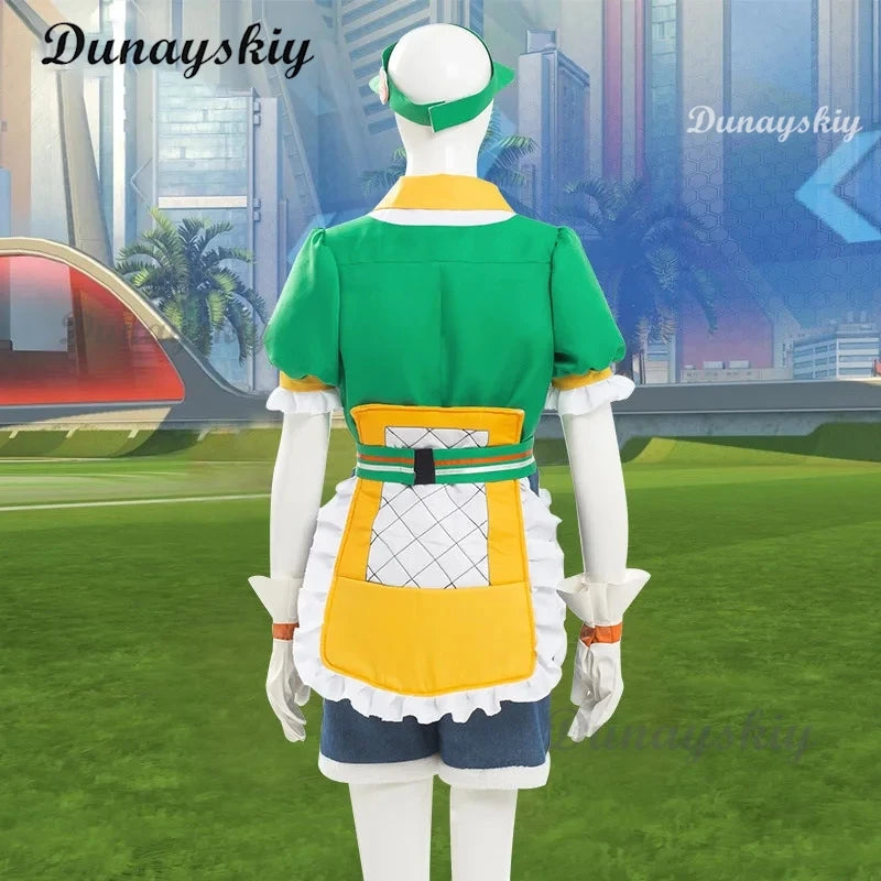 Game Overwatch Mei Cosplay Costumes Shoes Meiling Zhou Honeydew Clothes Halloween Carnival Outfit For Women Girls