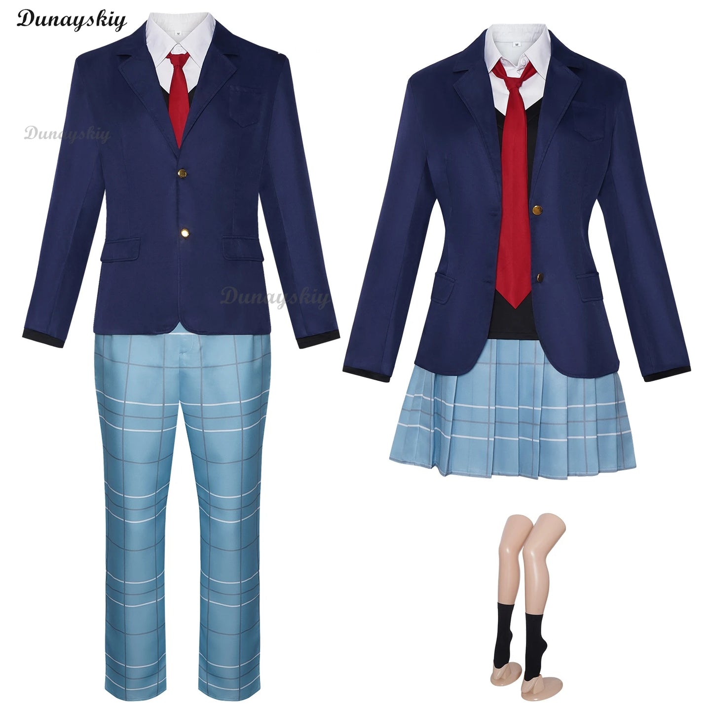 Anime My Dress-Up Gojo Wakana/ Kitagawa Marin Darling Cosplay Costume Wig Short Skirt Top JK Uniform Exhibition Party Role Play