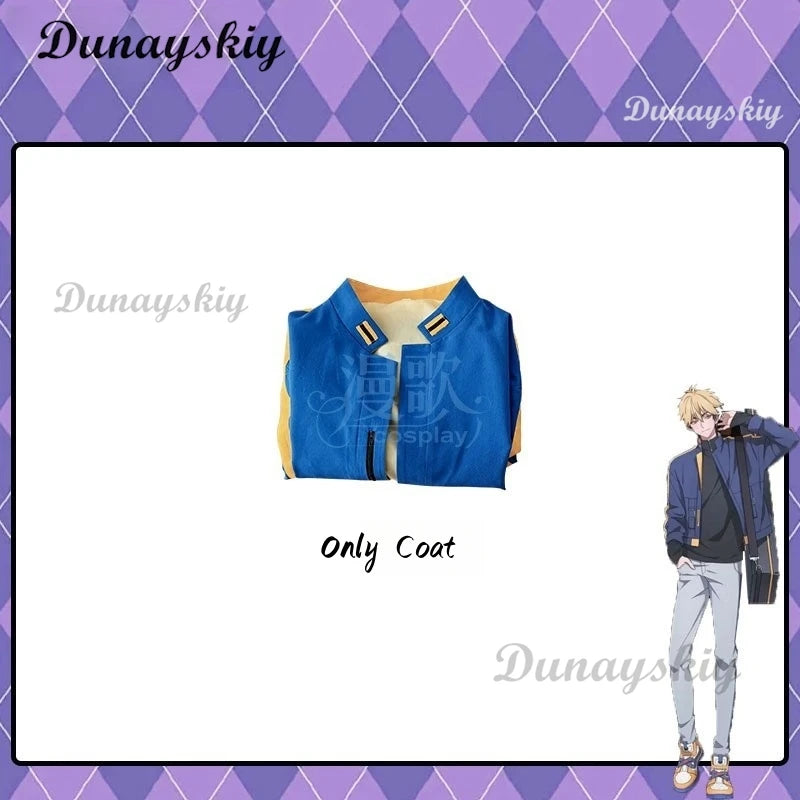 Anime Link Click Liu Xiao Xavier Xia Fei Felix Cosplay Costume Wig Coat Decors Halloween Expo Con Cosplay Outfit New Suit