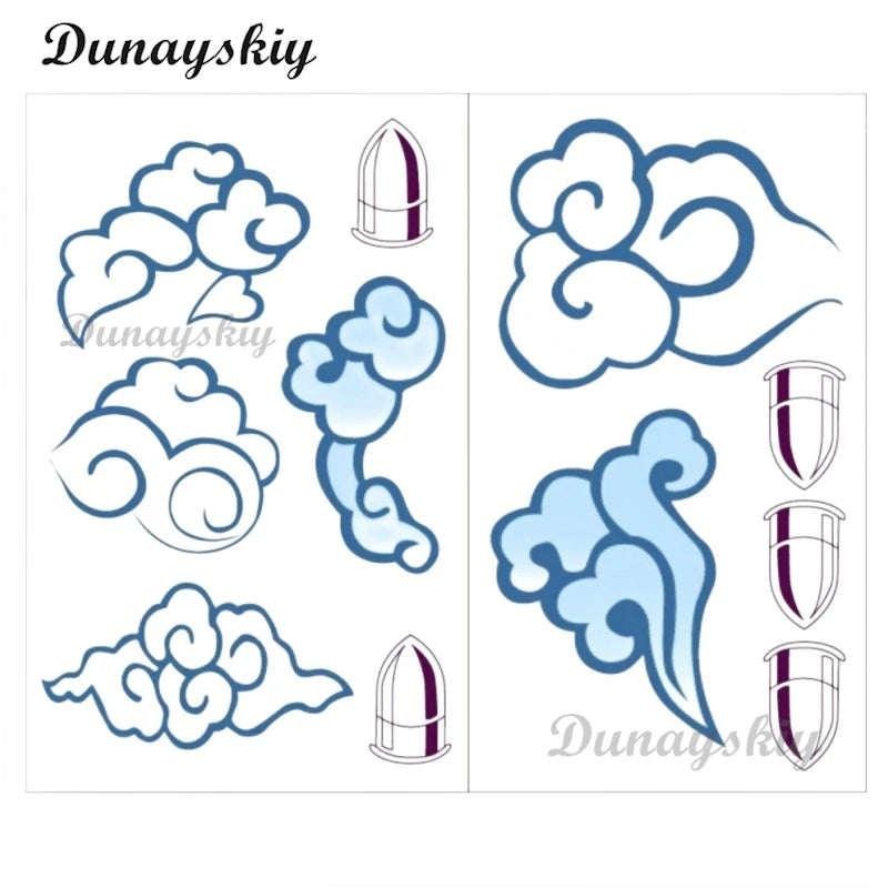 Anime Arcane Jinx Cosplay Wig Powder Cosplay Wig Bun Wig Blue Highlights Short For Halloween Party Role Play Suit