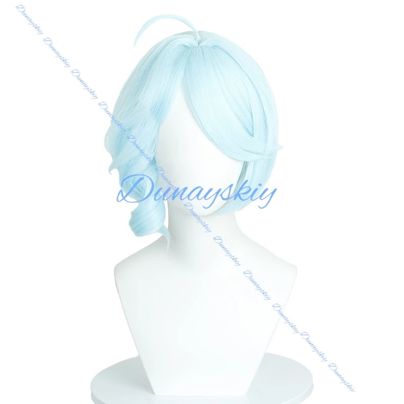 Game Zenless Zone Zero Seed Cosplay Wig 68cm Blue Wigs Pre Braided For Women Heat Resistant Synthetic Hair Halloween