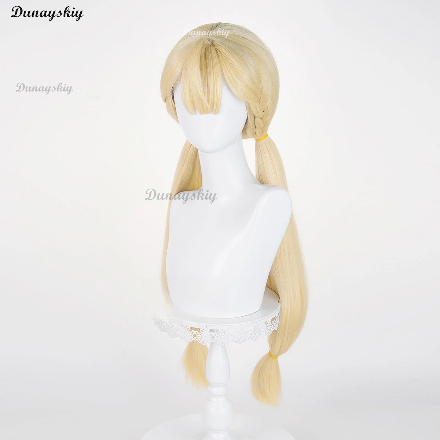 Zenless Zone Zero Alice Thymefield Anime Cosplay Wig Heat Resistant Synthetic Hair Halloween Party Role Play + Free Wig Cap