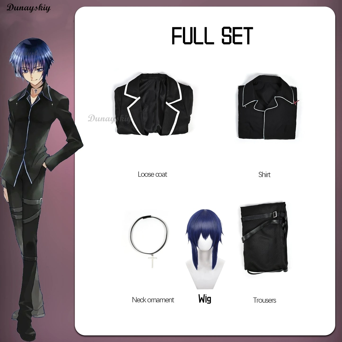 Shugo Chara Anime Woman Cosplay Tsukiyomi Utau Cosplays Tsukiyomi Ikuto Costume Halloween Costumes Adult Women's Womens Suit Men