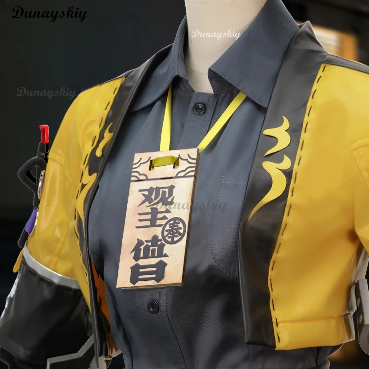 ZZZ Ju Fufu Cosplay Uniform Wig Zenless Zone Zero Tiger Costume Wig Game Clothes Women Cute Suit Outfit Halloween Party Clothes