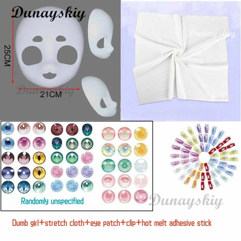 Anime Head Base Skull PLush Farbic Fursuit Kigurumi Skull Mask Helmet Liner Headwear Cosplay DIY Accessories Back of Roleplay